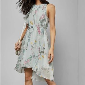 TED BAKER dip hem floral dress | Ted Baker size: 1 | Worn once